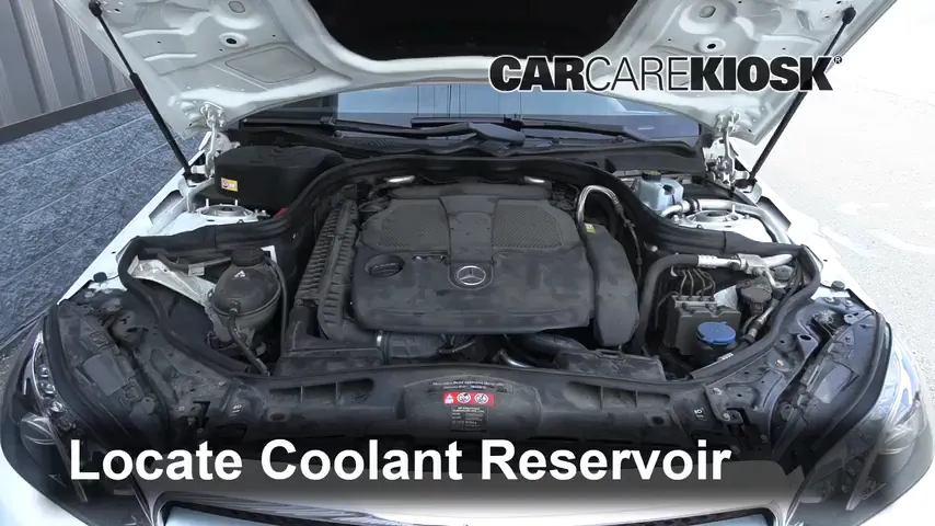 2014 Mercedes-Benz E350 4Matic 3.5L V6 Sedan Coolant (Antifreeze)